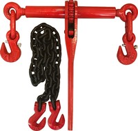 13mm Grade 80 Lashing Chain For Load Binder Choose Length Sling Hook Each End 