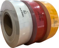 Reflective HGV Tape RED YELLOW AND WHITE PACK - 50m reels